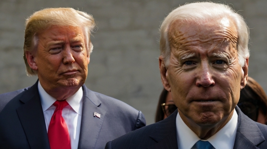 Trump and Biden